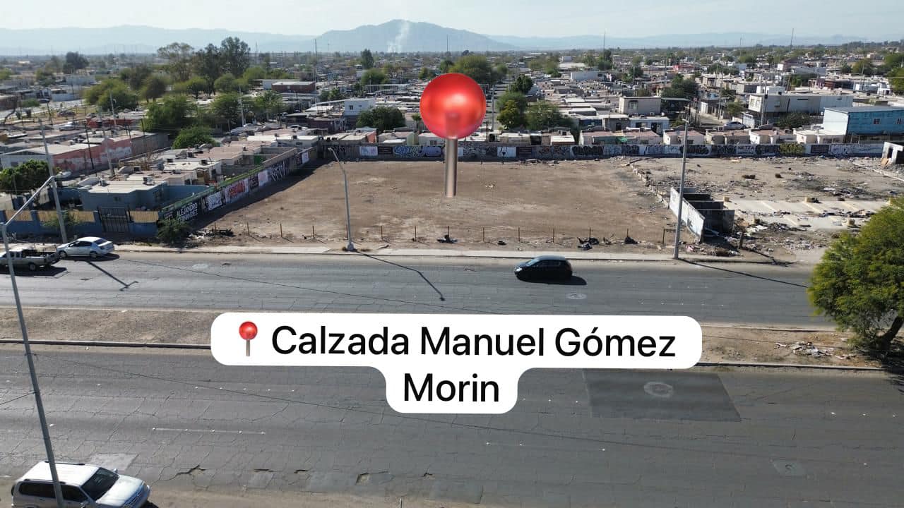 Terreno Comercial en Gomez Morin