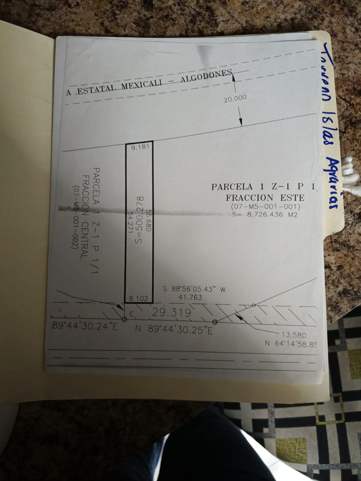 Terreno Col.Islas Agrarias